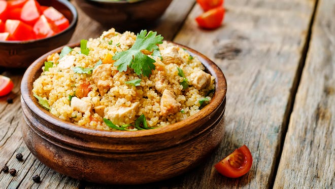 Whole grains like quinoa are a staple of healthy eating.