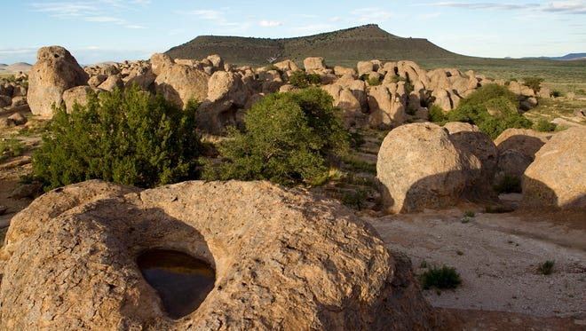 City of Rocks State Park, between Deming and Silver City, is one of 31 state parks in New Mexico that is open during the pandemic, but only for day-use.
