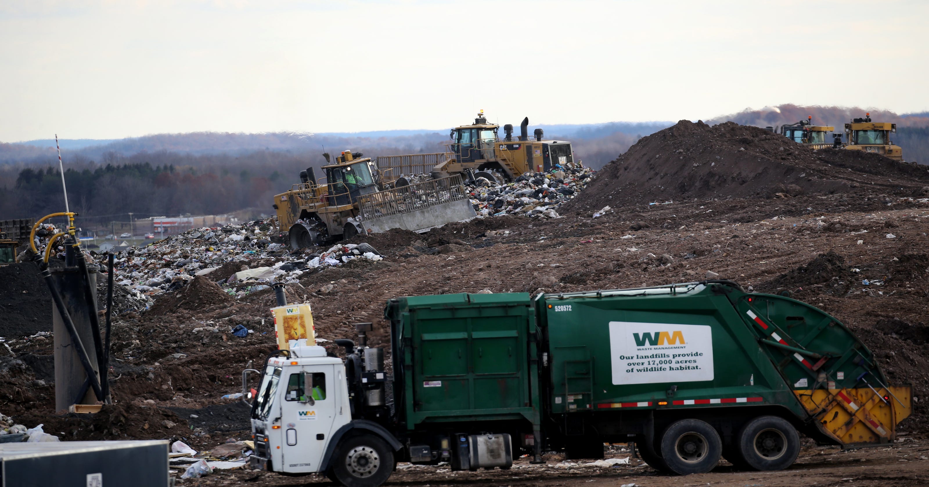 Fairport & Macedon residents suing Waste Management over landfill odors
