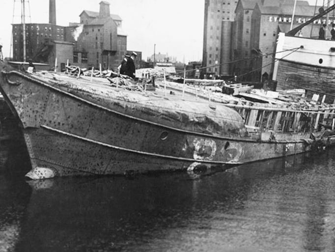 U.S. Coast Guard Lightship 82, stationed in Buffalo,