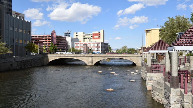 Utility line relocation work at Reno’s historic Virginia Street Bridge is expected to start in January, part of a larger effort to replace the problem-prone structure.