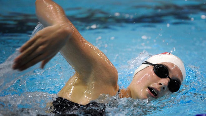 Harpeth Hall's Alex Walsh won a pair of individual events at last weekend's state swimming champion in Knoxville.