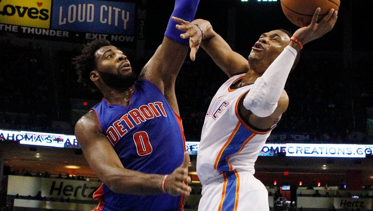 Thunder 103, Pistons 87