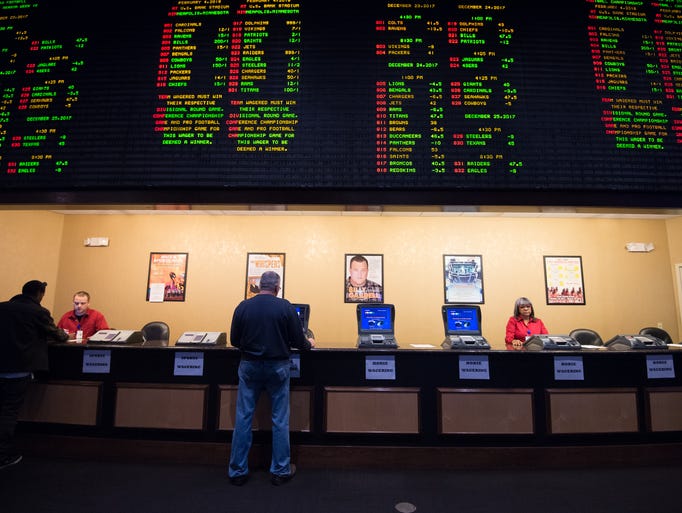 Sports betting at Dover Hotel and Casino in Dover.