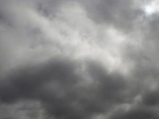 weather mostly cloudy with a high near 53