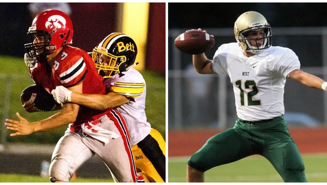 City High and West High will play in their annual Battle for the Boot rivalry game Friday.