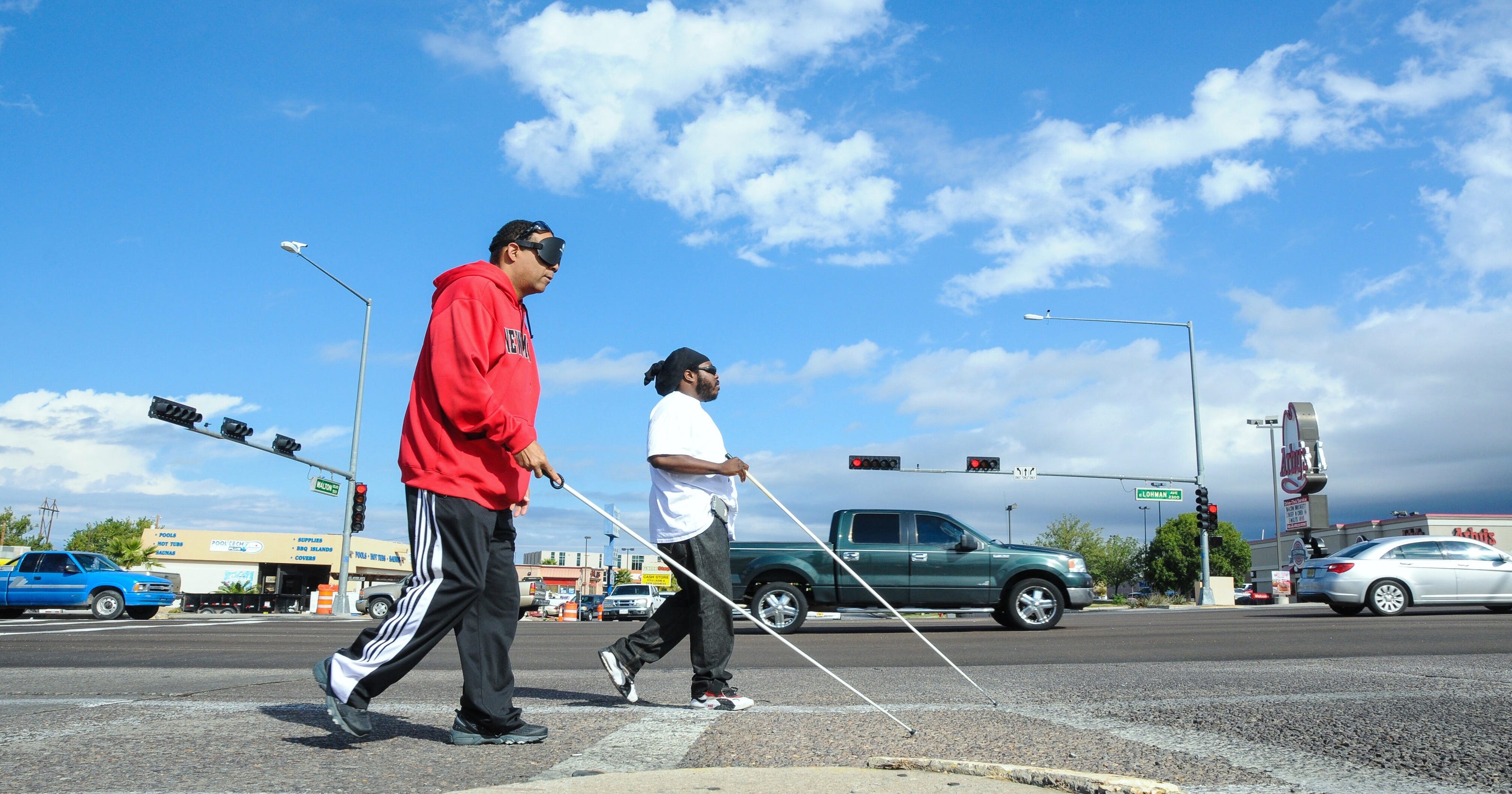 Blindness skills training by NM Commission
