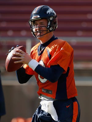 Broncos quarterback Peyton Manning