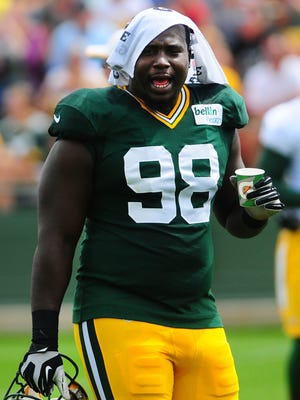 Green Bay Packers defensive tackle Letroy Guion.