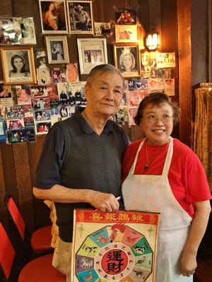 Ken and Orchid Choi, owners of Ho Ho’s Restaurant.