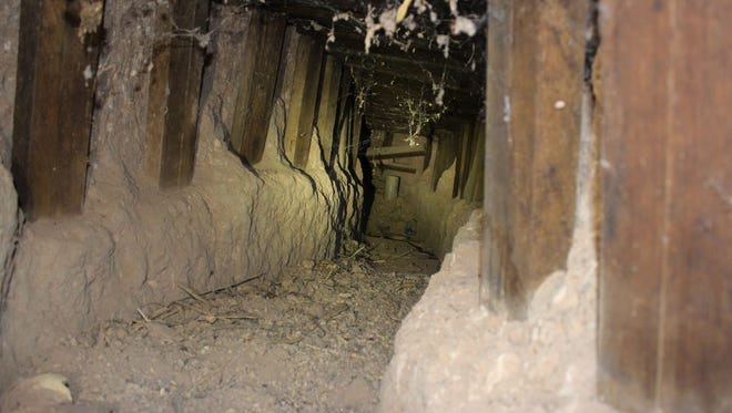 An abandoned tunnel was discovered by Border Patrol agents, according to U.S. Customs and Border Protection.
