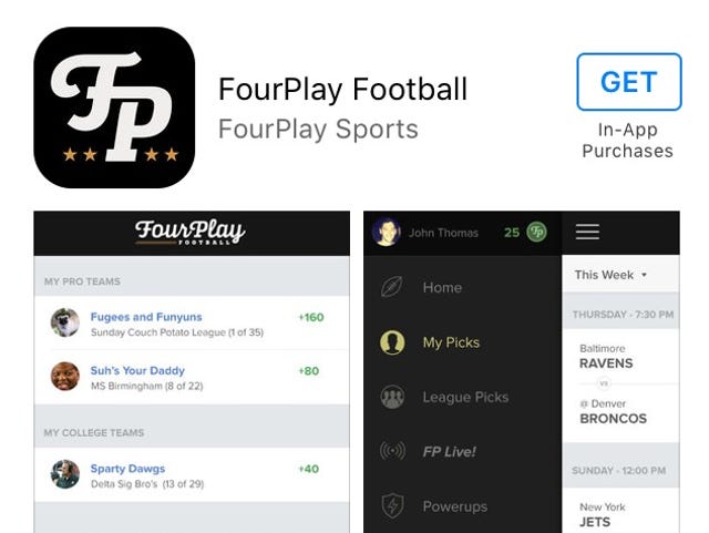 Fourplay Football A Fantasy Alternative