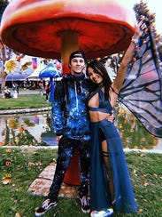 Rave micro influencer Gabby Parsons shared this photo of she and boyfriend Jason Underwood (also an influencer in the rave community) to Instagram of them wearing gear from Anaheim, Calif., apparel company iHeartRaves.