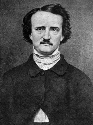 Edgar Allen Poe est représenté sur cette photo non datée.