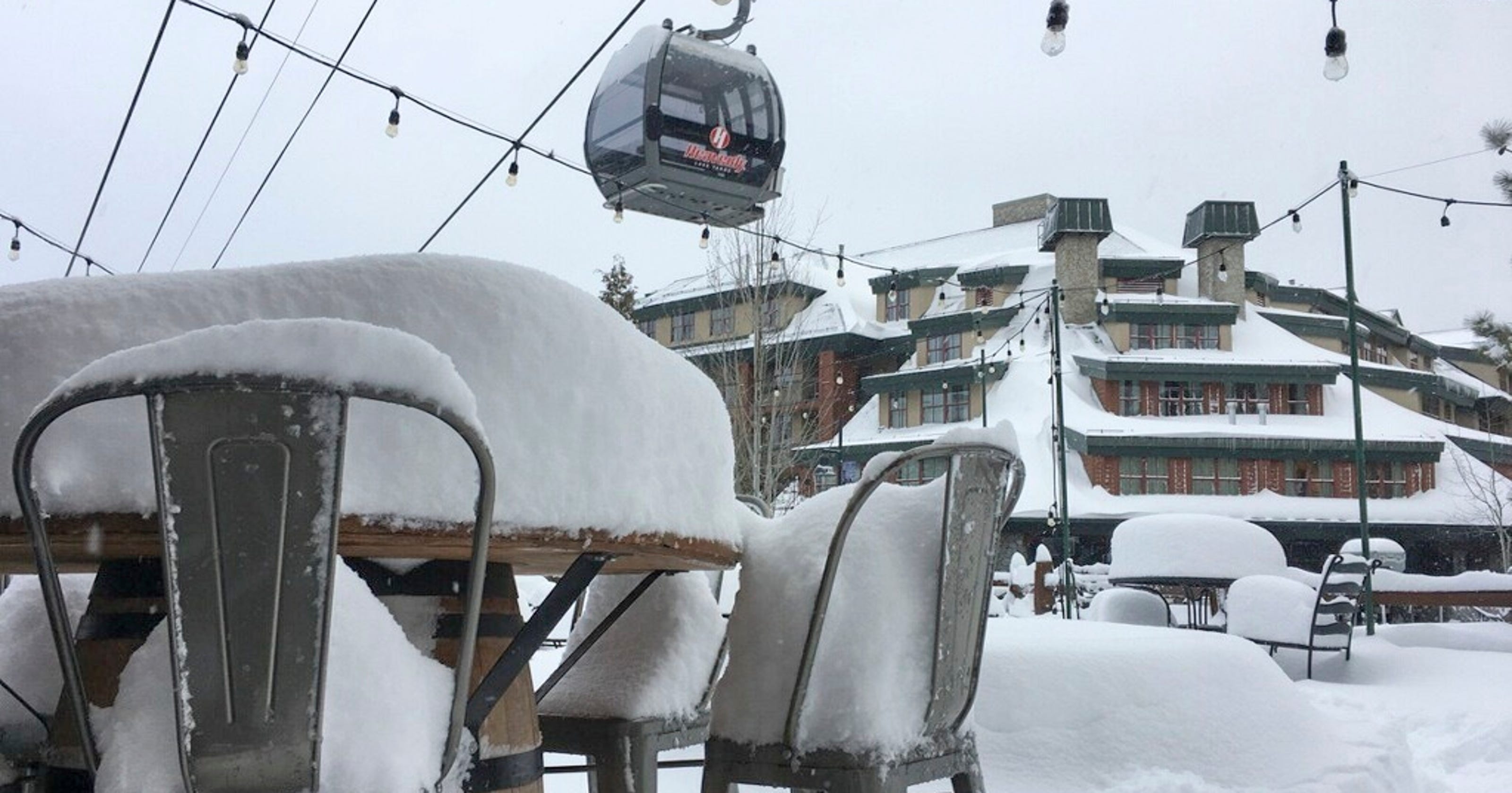 Mammoth Mountain avalanche leaves eight caught in California