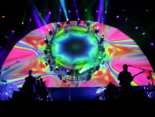 Brit Floyd, a Pink Floyd tribute band, performs June