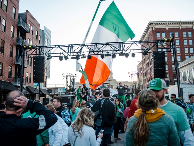 St. Patrick's Day at Mickey's Irish Pub.