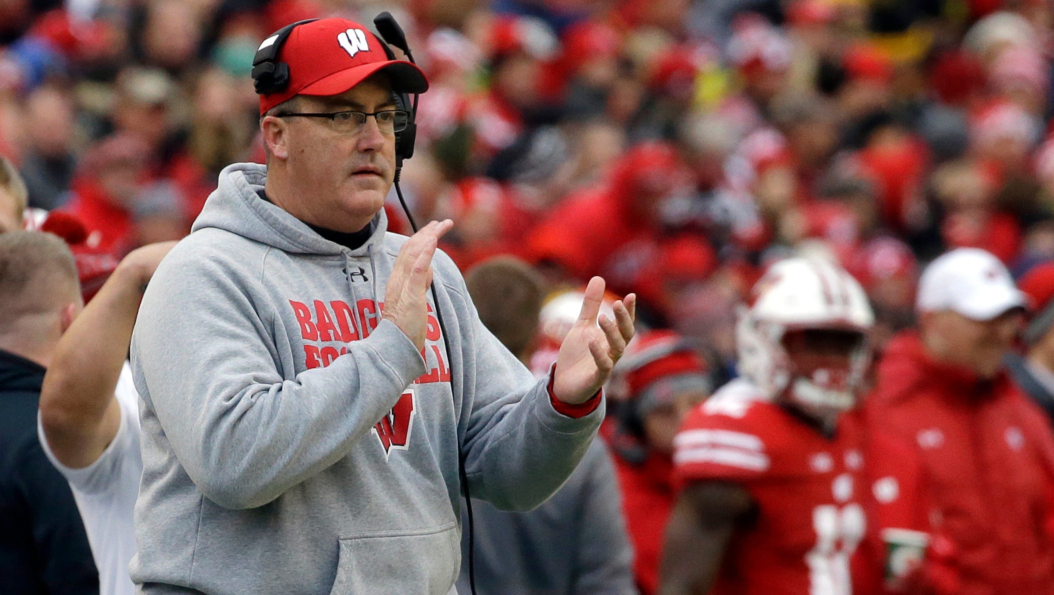 Wisconsin's Paul Chryst named Big Ten football coach of the year