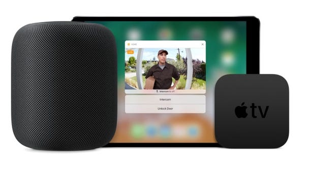 The Apple TV, iPad, and iPhone can all show a...
