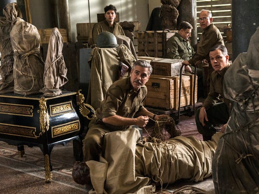 Clooney Finds The Art Adventure Of War In Monuments Men