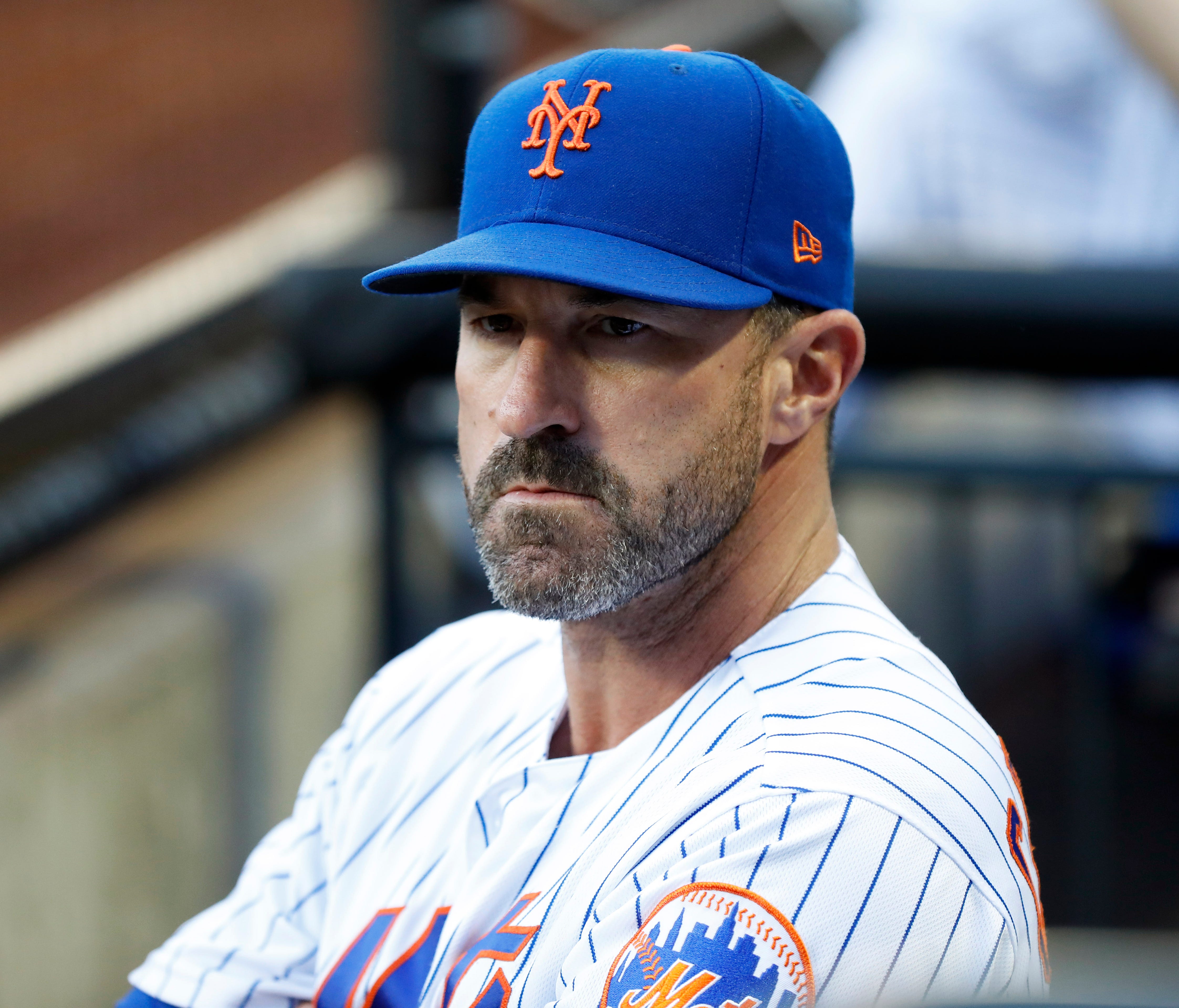 Mickey Callaway is in his first season as manager of the Mets.