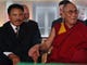 - -Text: STAFF PHOTO BY BILL LUSTER-9/7/03- His Holiness