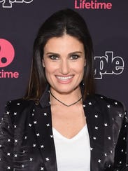 Idina Menzel attends a screening of her remake of "Beaches"