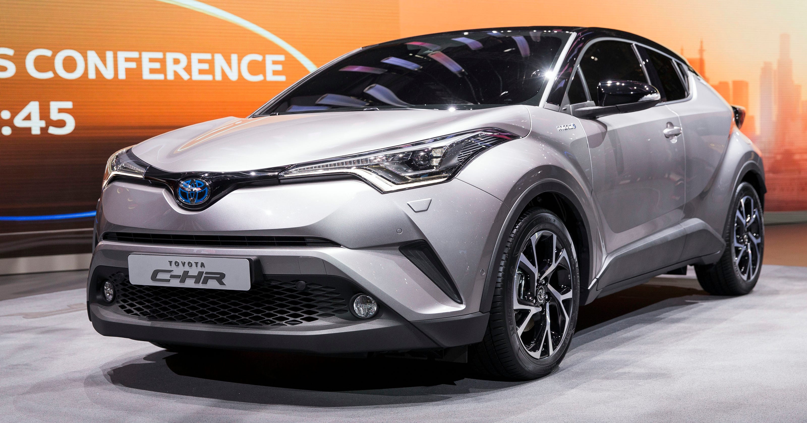 Toyota shows stylish new CHR crossover