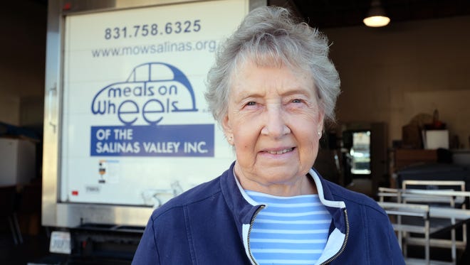 Rosalie Tull has been volunteering at Meals on Wheels of the Salinas Valley for 14 years.