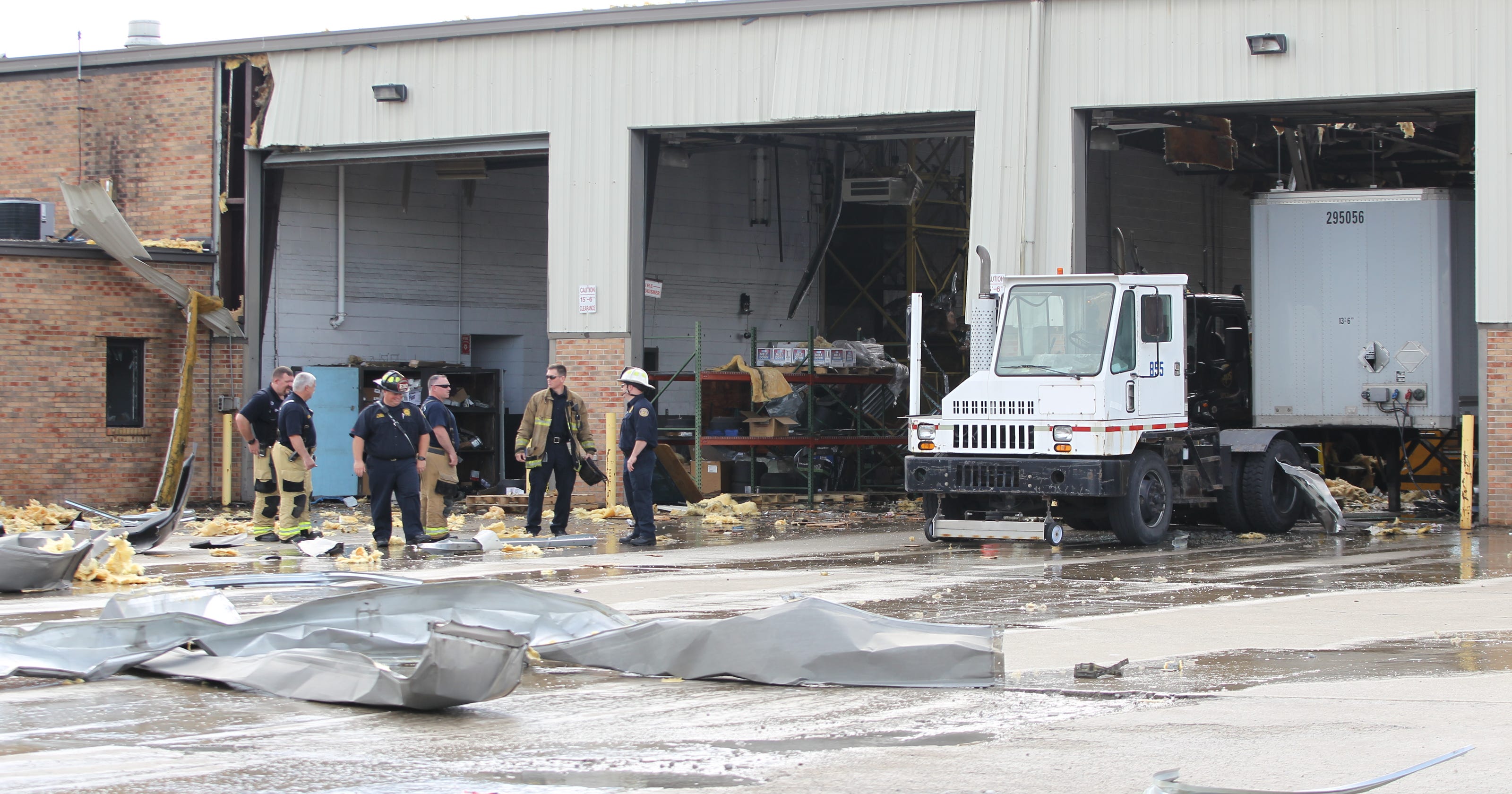 Explosion reported at UPS facility in Lexington