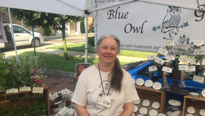 Janell Baran and Blue Owl Emporium have been participants at the Granville Farmers Market since 2008.
