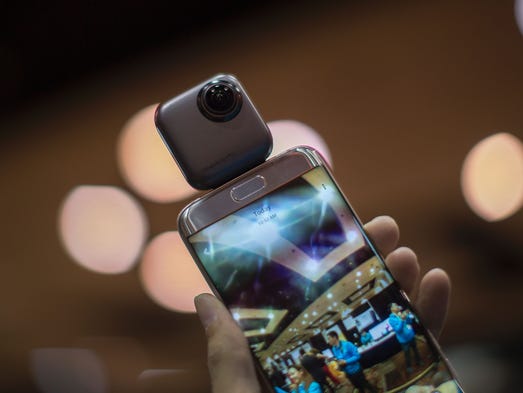 A Wink PTU 360-degree spherical camera.