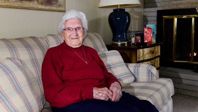 Jean Bodnar of Port Clinton turns 100 years old on Friday.