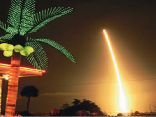 Cocoa Beach Shuttle Launch
