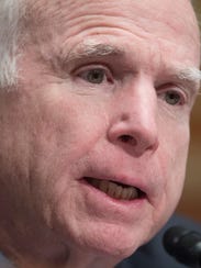 U.S. Sen. John McCain of Arizona