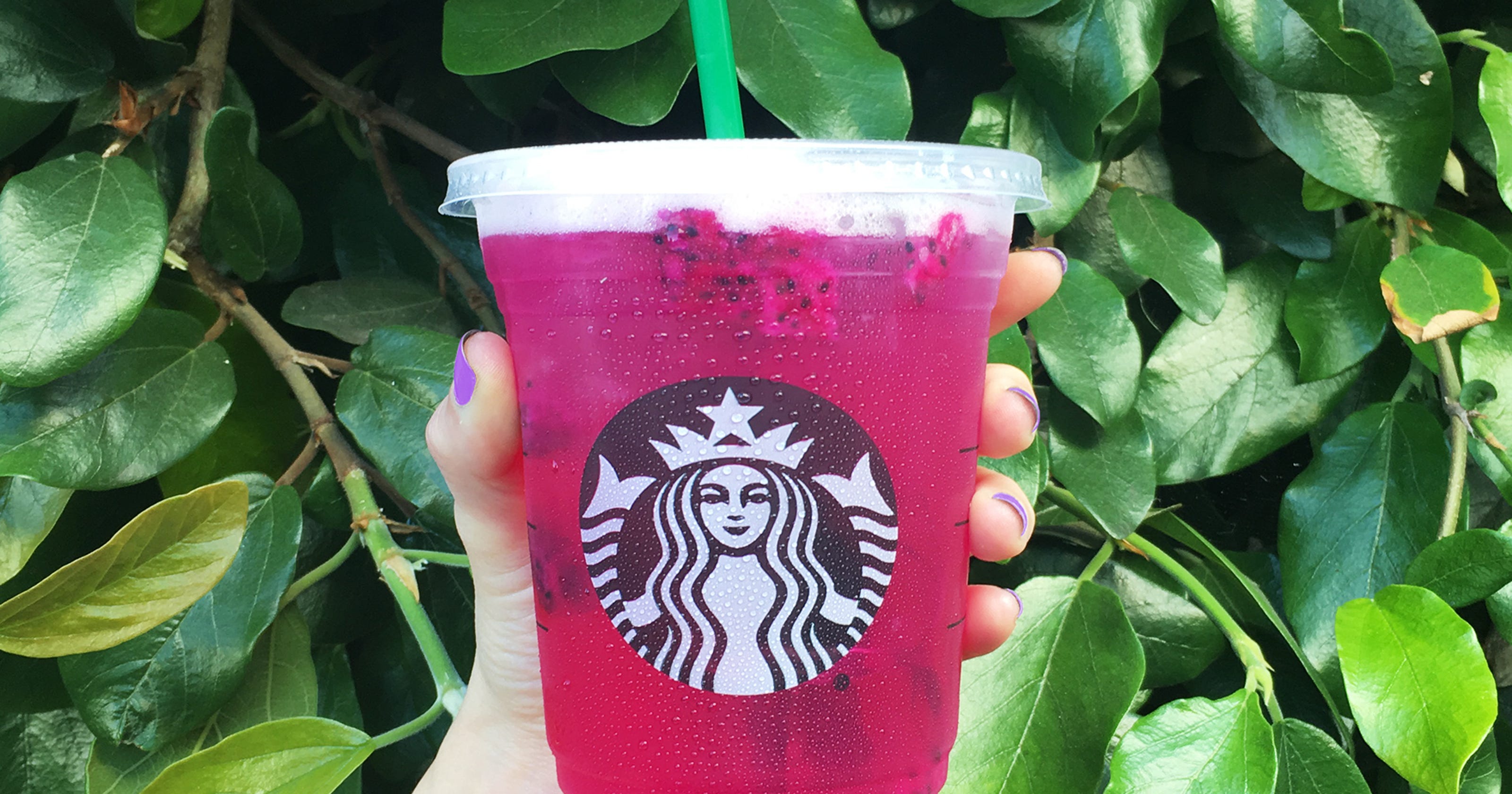Starbucks Newest Permanent Menu Addition Mango Dragonfruit Refresher - 
