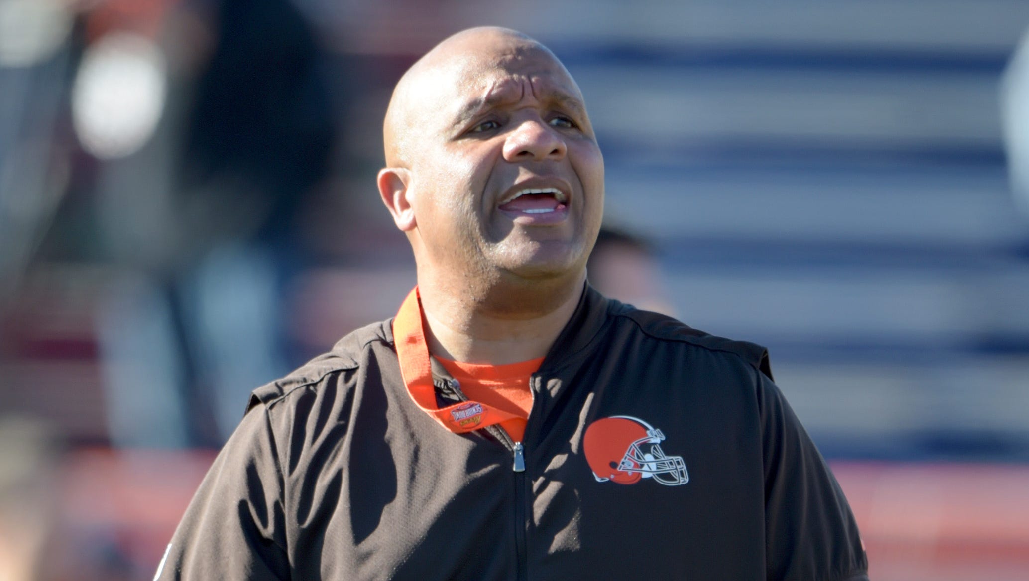 Browns Hue Jackson Jumps In Lake Erie To Fulfill Promise