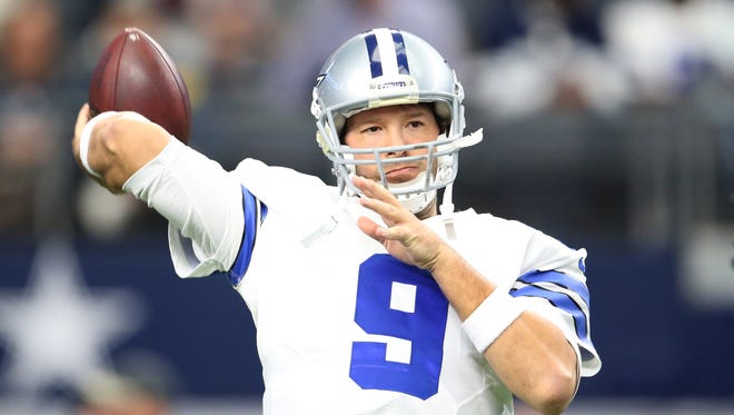 Cowboys QB Tony Romo has played in four games since the end of the 2014 season.