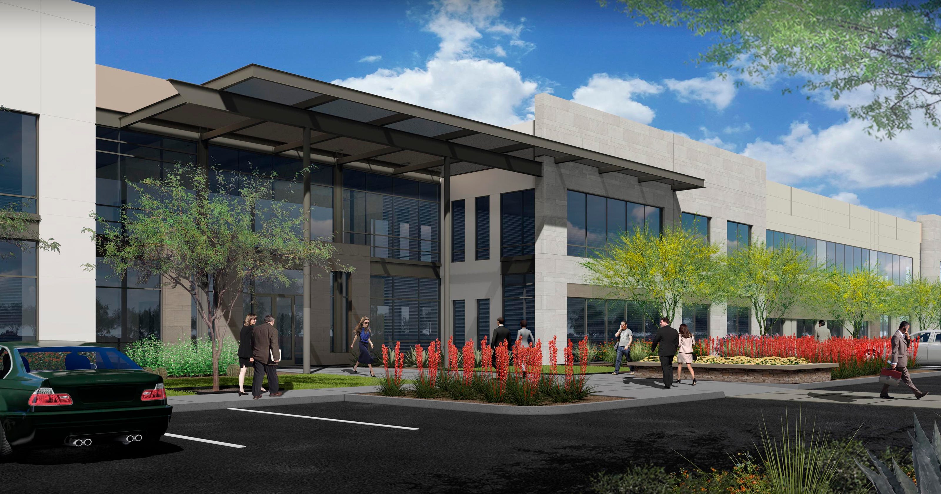 Deloitte Center Planned For Gilbert S Rivulon Commons Could Cost 3m