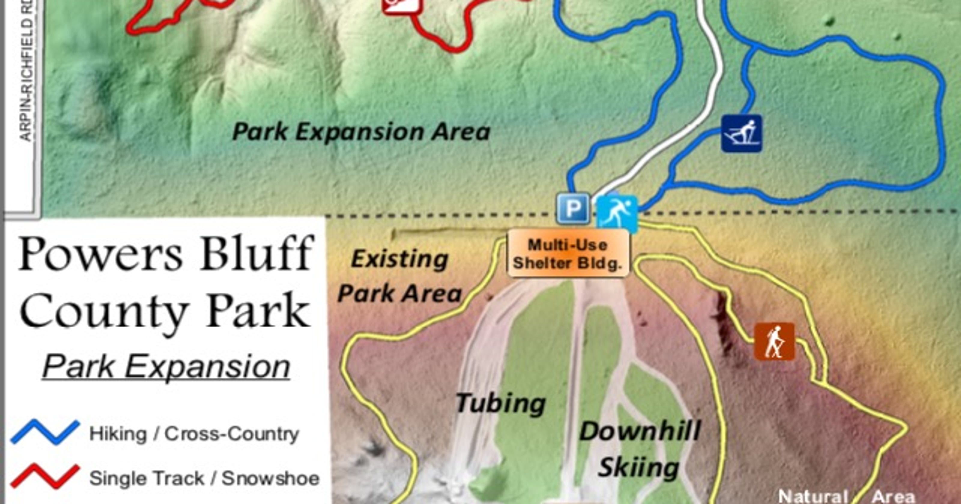 Learn about Powers Bluff park expansion plans