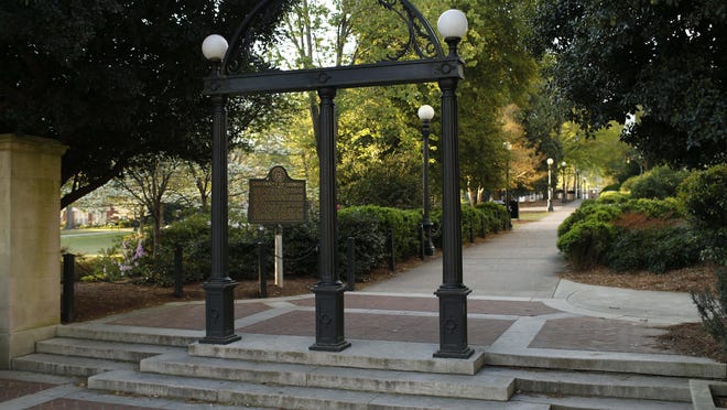 The University of Georgia Arch on North Campus.