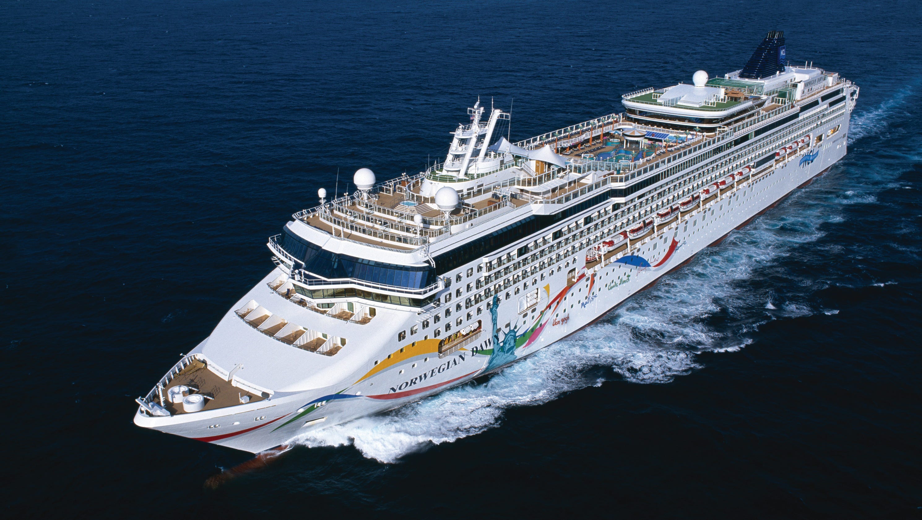 how old is the norwegian dawn cruise ship