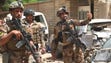 Members of the Iraqi Counter-Terrorism Service take