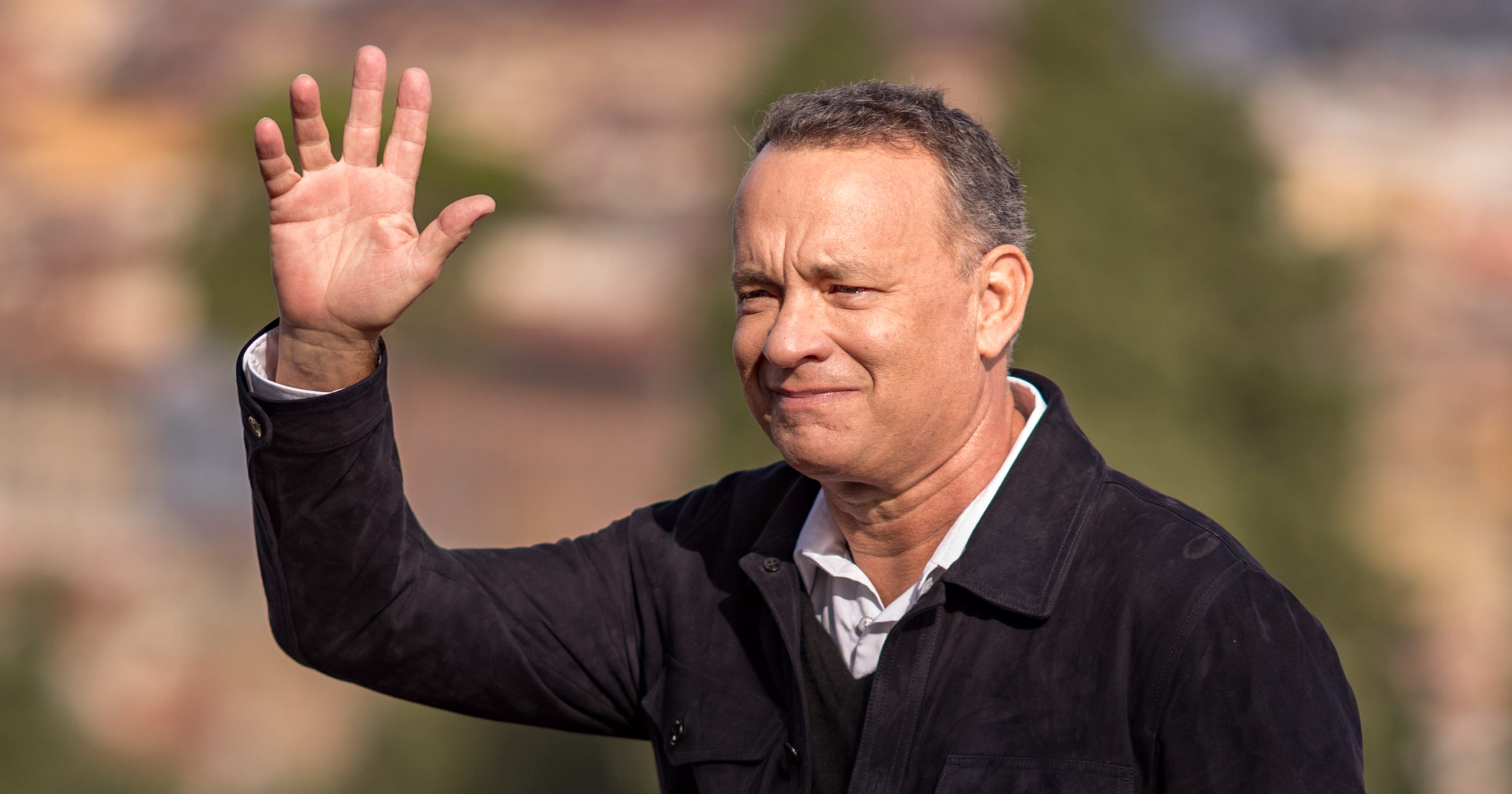 Tom Hanks is writing his first book, a collection of short stories
