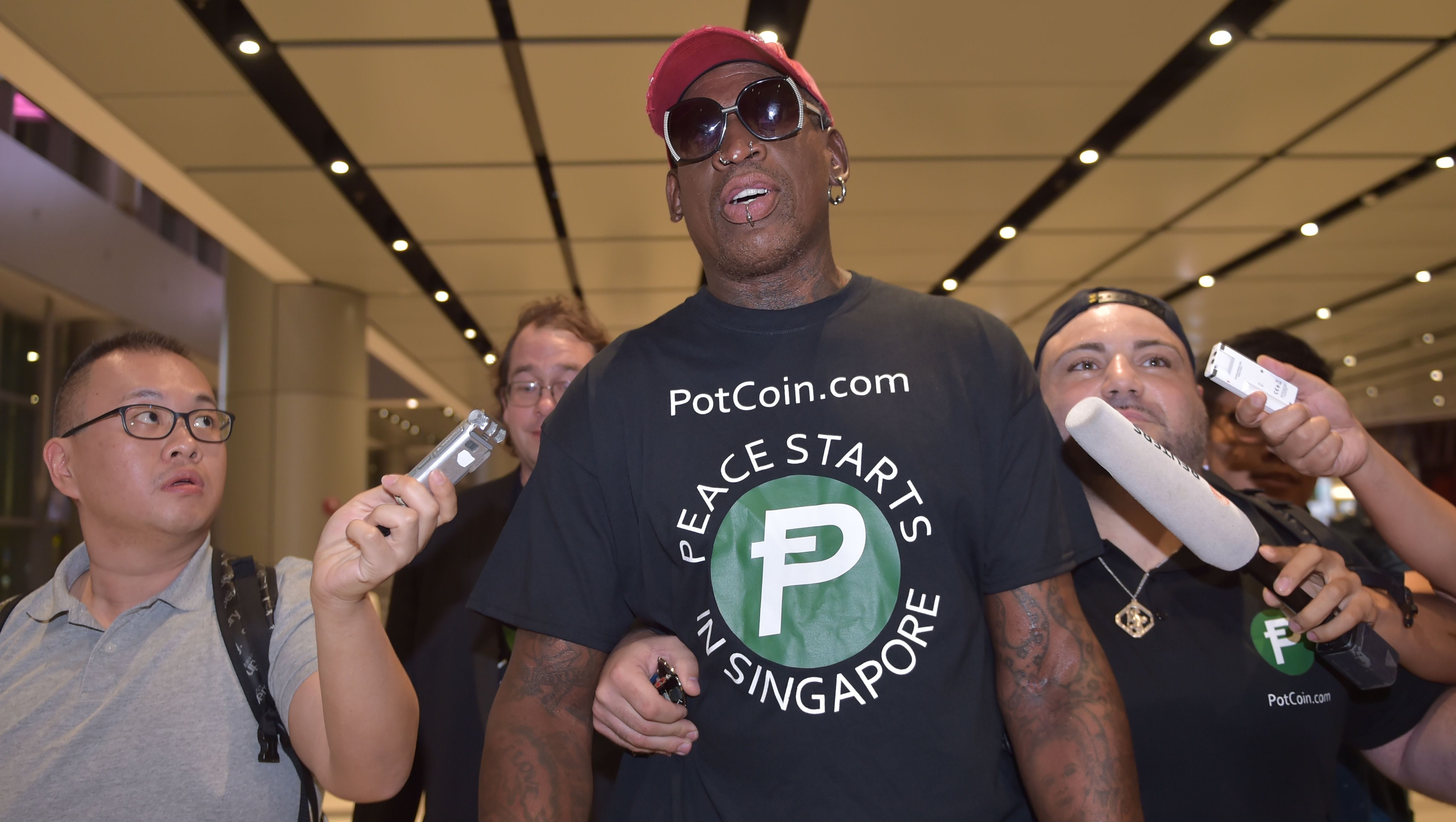 Dennis Rodman talks death threats, cries during CNN interview