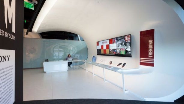 DuPont Corian used to build 49ers museum