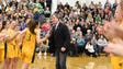 Pascack Valley girls basketball coach Jeff Jasper before