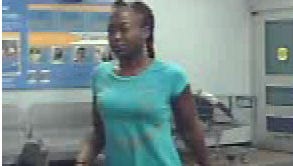 This is the woman deputies say used a stolen credit card at a Walmart.