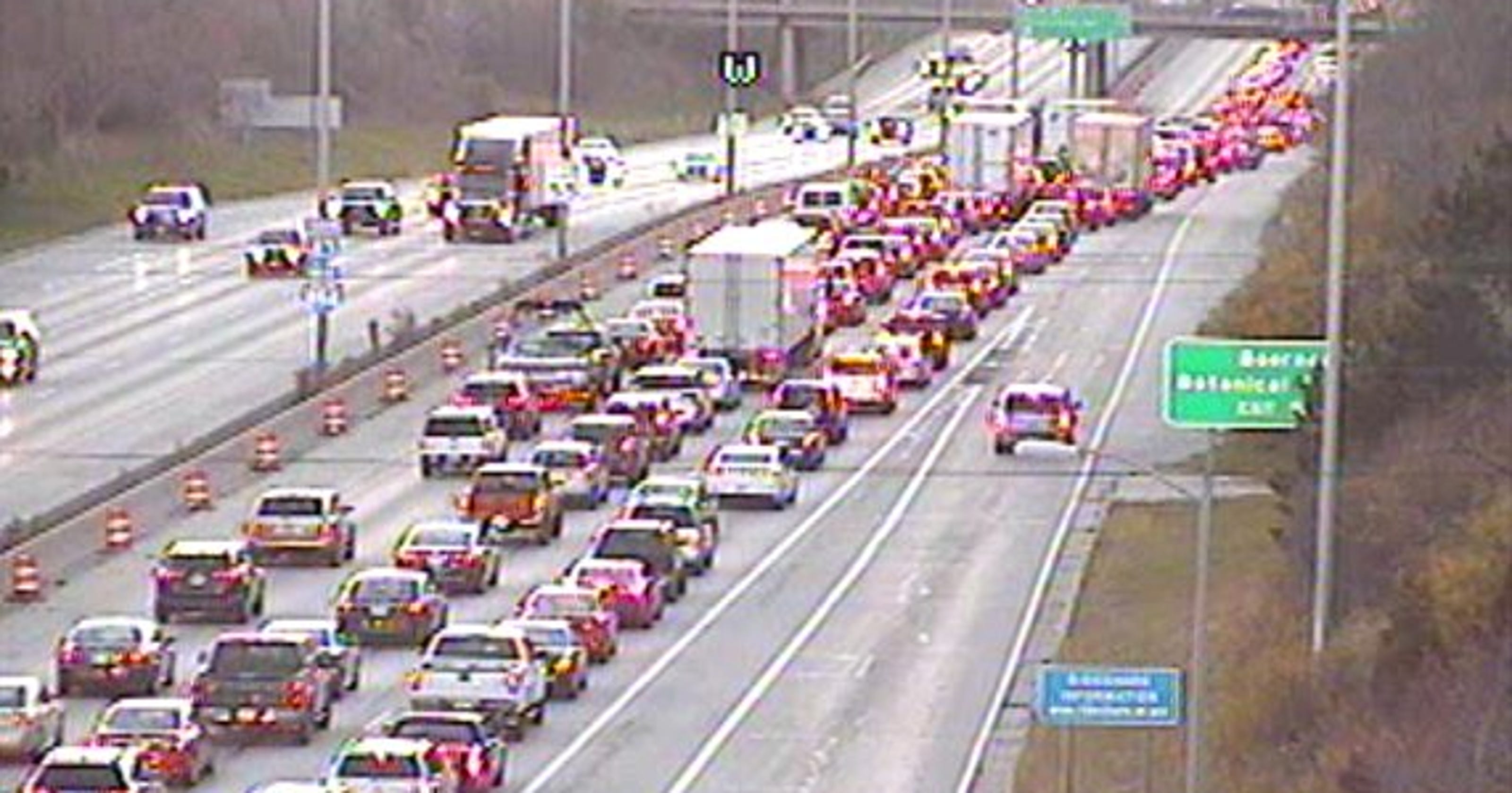 Eastbound I-94 at Highway 100 clear after second crash