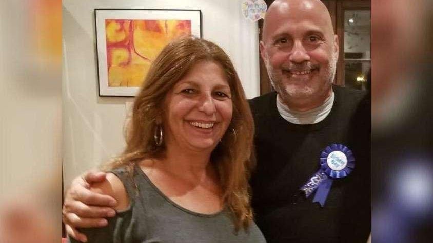 Palm Beach Maritime Academy administrator Reno Boffice, shown here with his sister, Louise, was diagnosed with COVID-19, the ailment caused by the coronavirus.